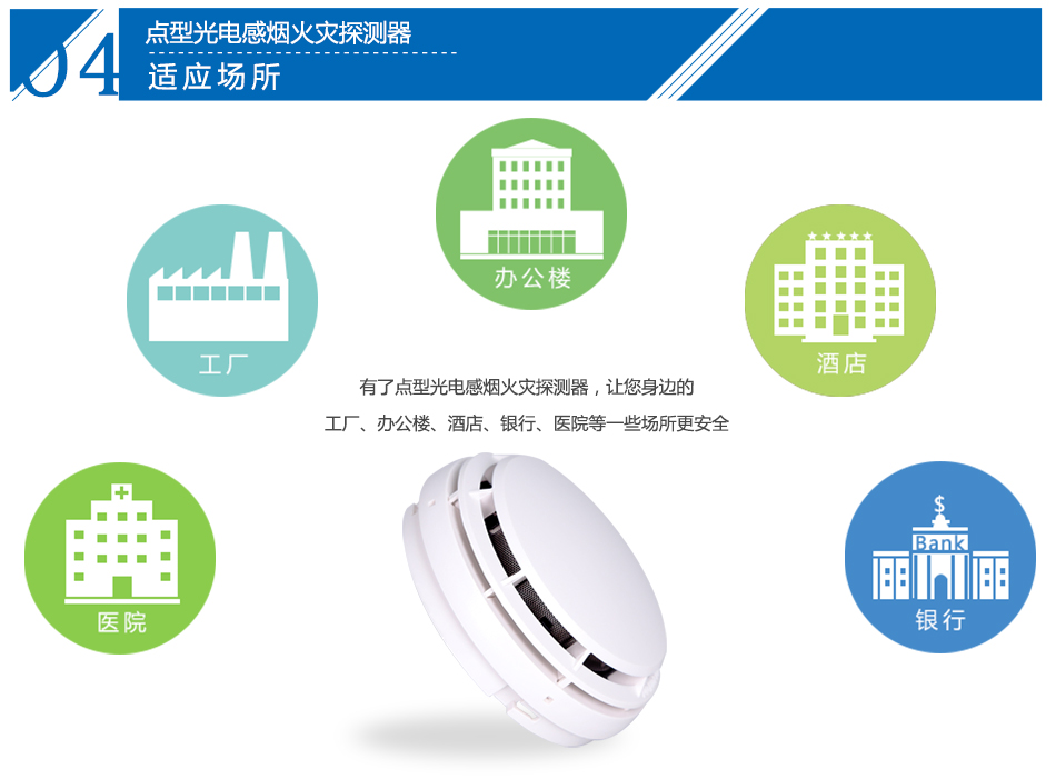 JTY-GM-CN4098-9714点型光电感烟火灾江苏探测器适用场所